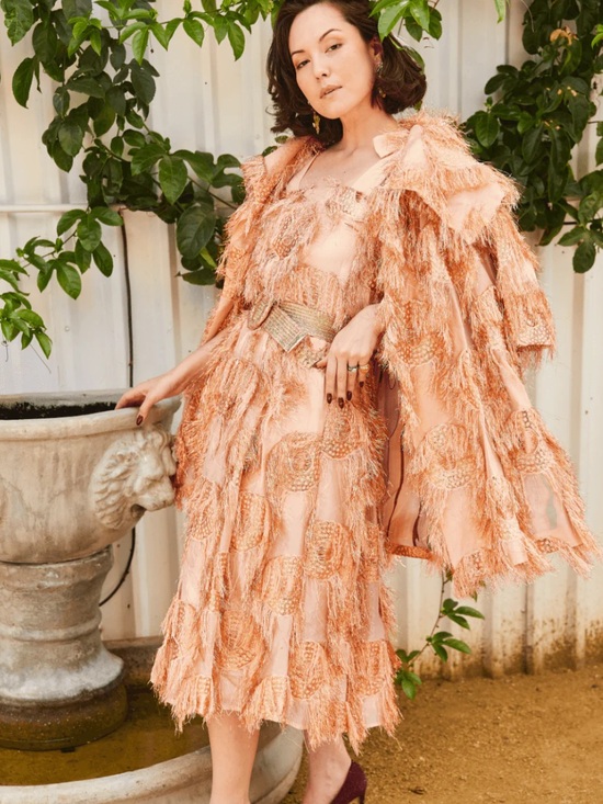 Buru Jackets & Blazers - BURU The Eyelash Shawl Coat